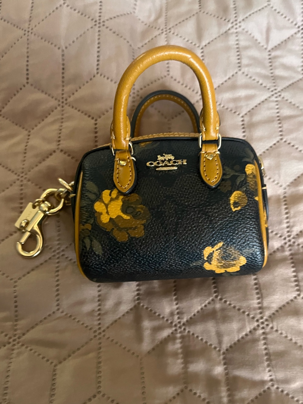Authentic Coach Rowan bag Charm